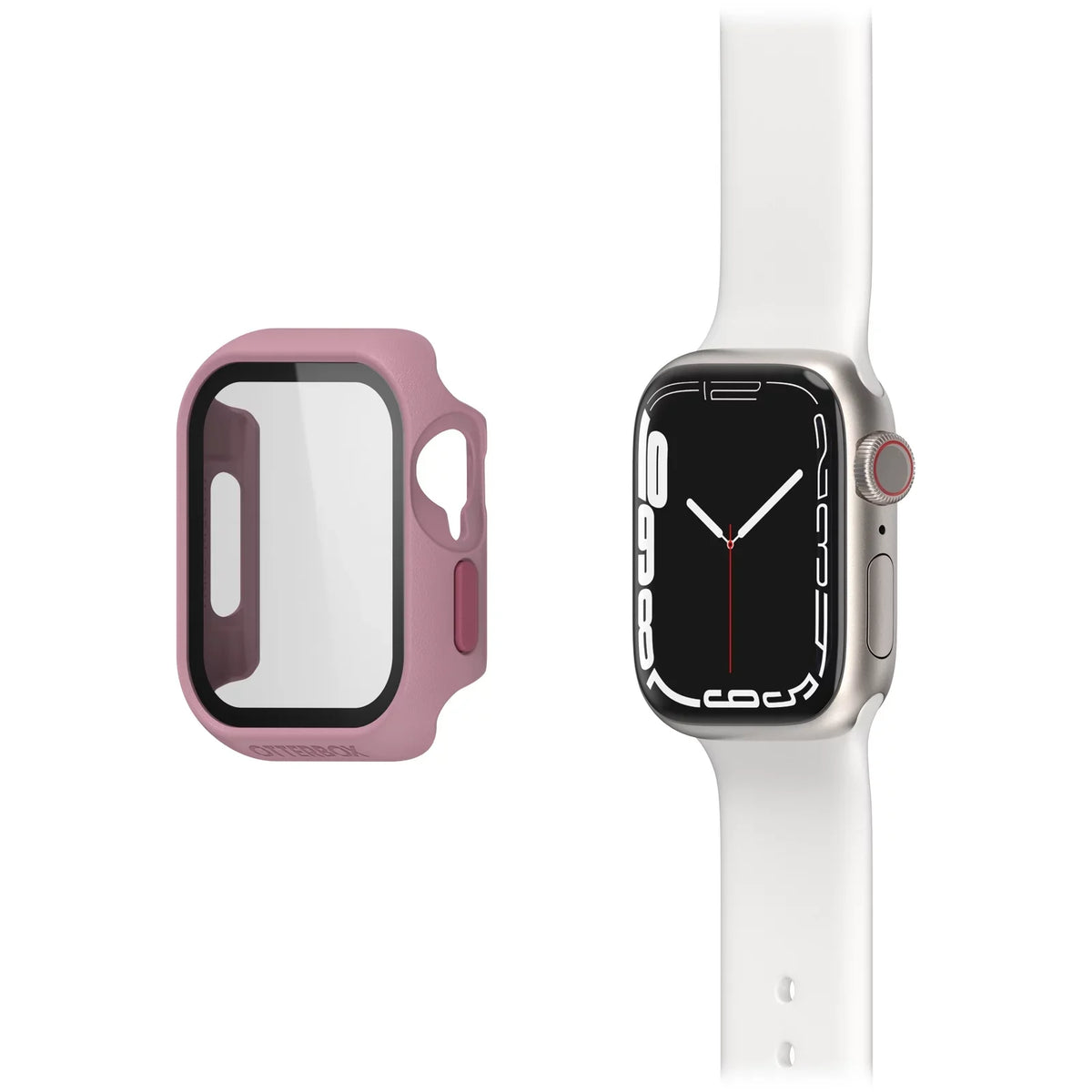 OtterBox Omni Edge Case for Apple Watch Series 9/8/7 - 41 MM - Mauve Morganite