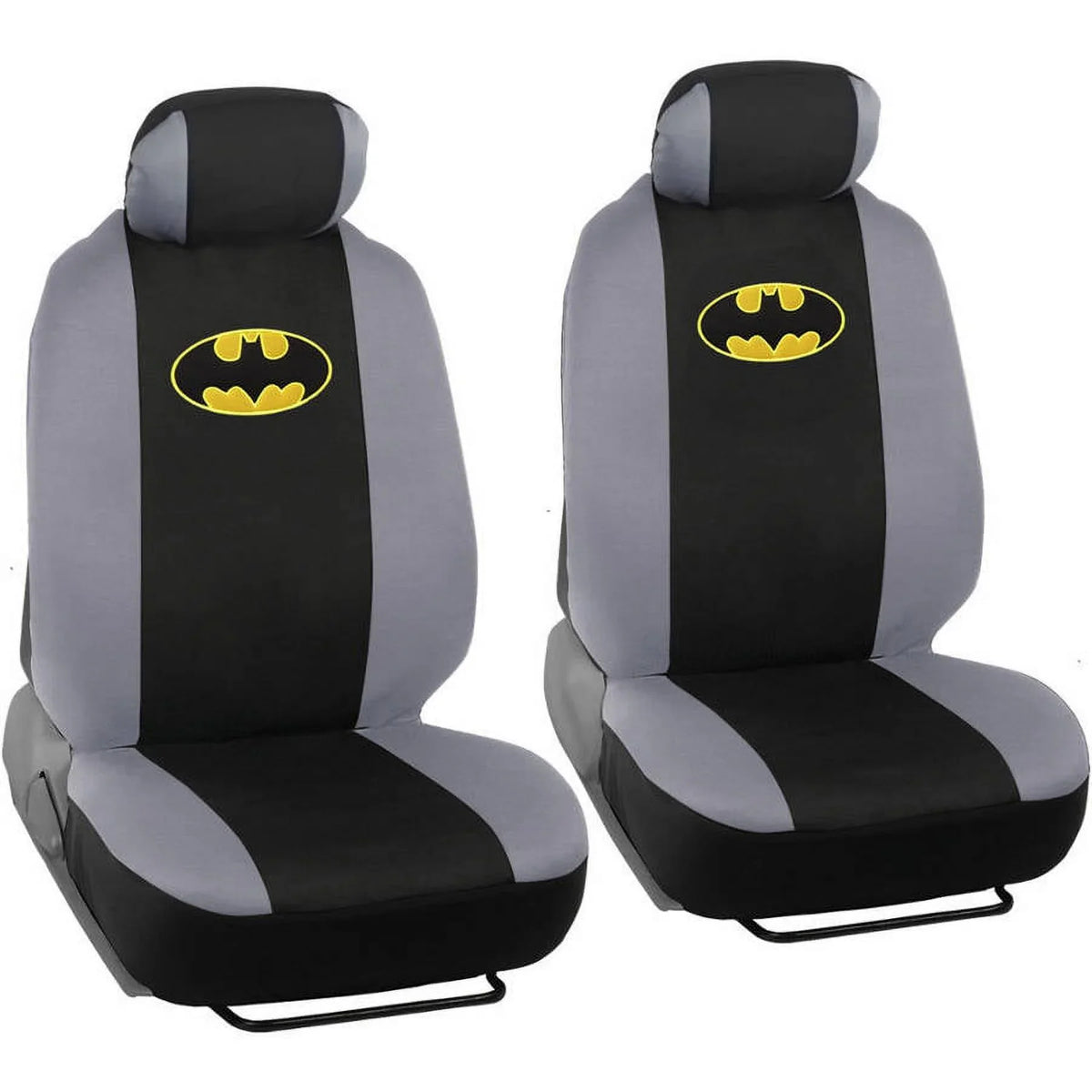 BDK Batman Seat Wrap with Floor Mats Full Set, Holiday Car Auto Accessories Gift Set