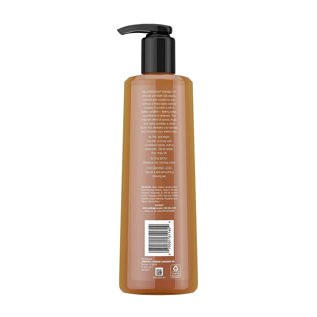 6 Pack Neutrogena Rainbath Original Refreshing Shower and Bath Gel 16 Ounce