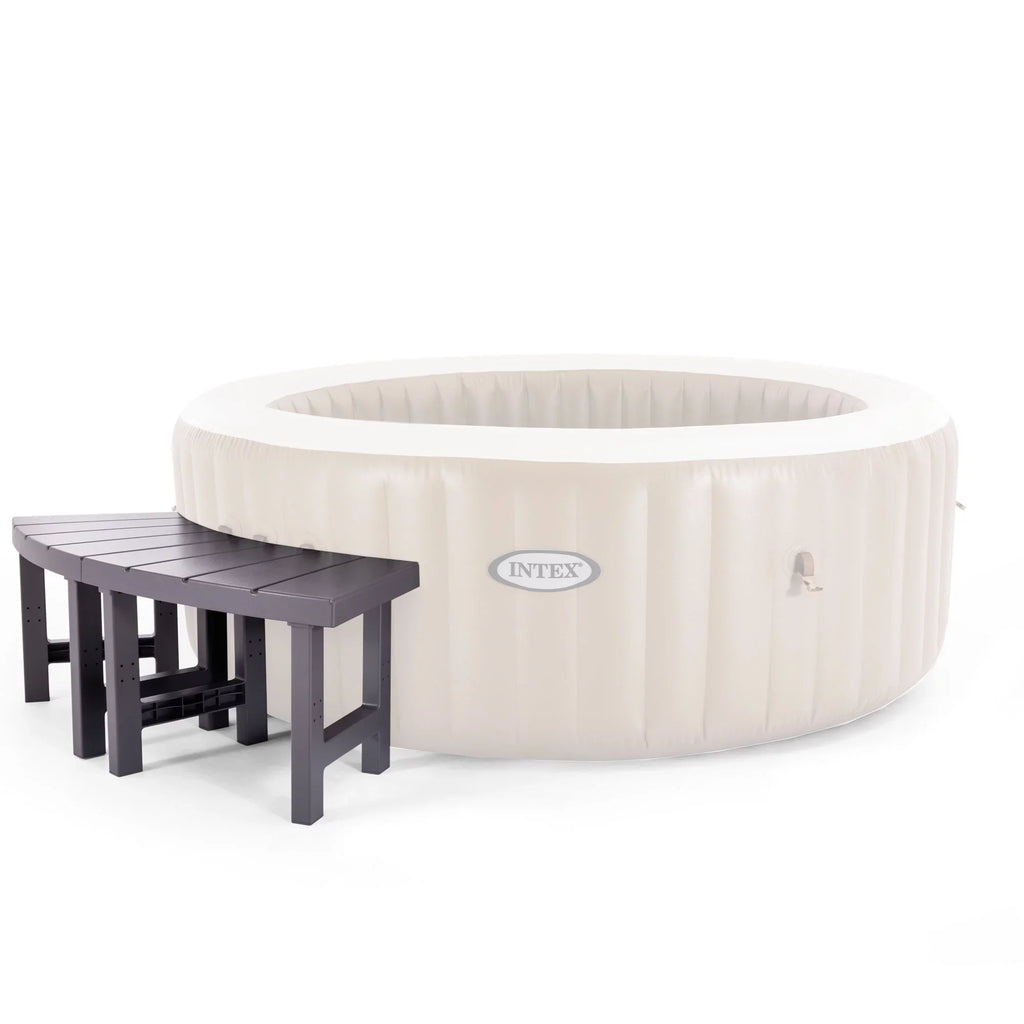 Intex 2 Medium PureSpa Accessories Benches, Compatible w/ 4 Person Spas