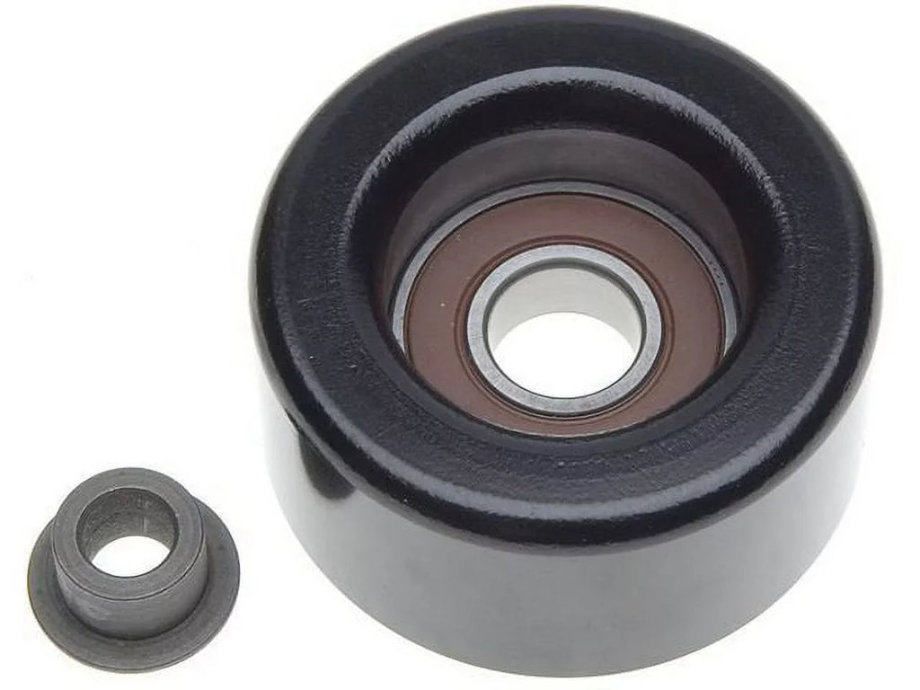 Upper Accessory Belt Idler Pulley - Compatible with 2007 - 2014 Toyota FJ Cruiser 4.0L V6 GAS 2008 2009 2010 2011 2012 2013
