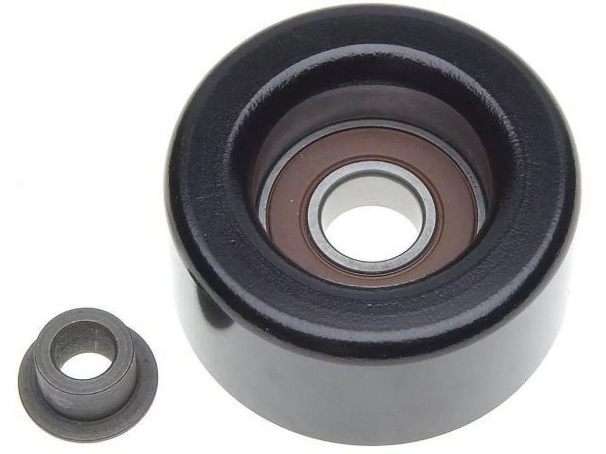 Upper Accessory Belt Idler Pulley - Compatible with 2007 - 2014 Toyota FJ Cruiser 4.0L V6 GAS 2008 2009 2010 2011 2012 2013