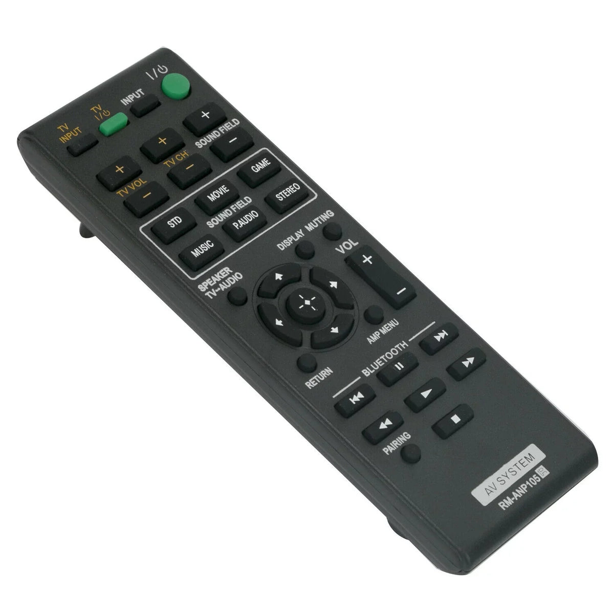 New Soundbar Remote Control Replace for Sony SA-WCT660 HTCT660 SAWCT66 RM-ANP105