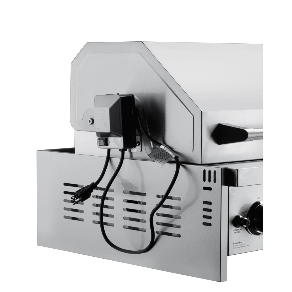 30 in. Built-in Liquid Propane BBQ Grill for Outdoor Kitchen in Stainless-Steel (KM-OKS-BQ30)