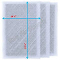 RAYAIR SUPPLY 16x18 Replacement Filter Pads Compatible with MicroPower Guard Air Cleaner (3 Pack) WHITE