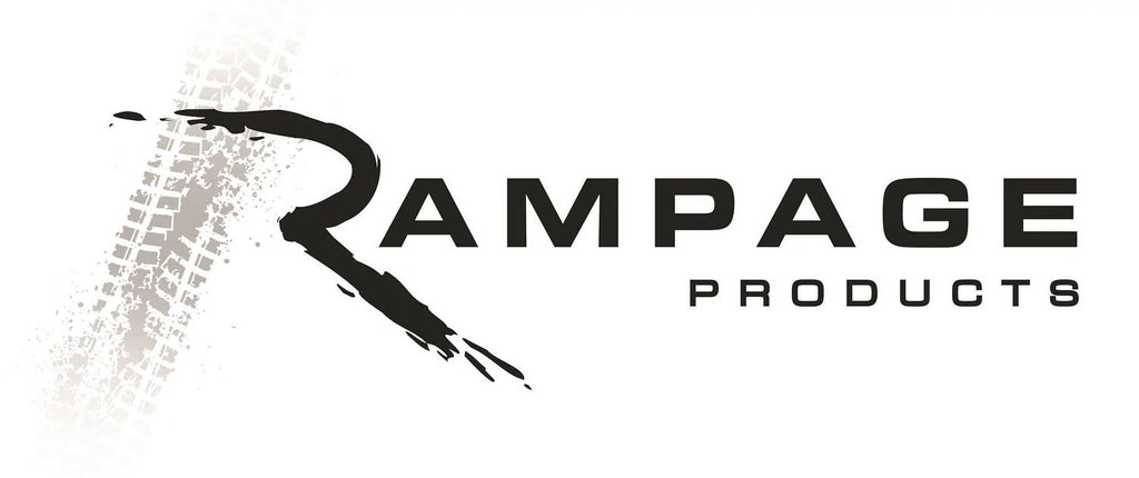 Rampage by RealTruck 99935 Factory Replacement Sailcloth Soft Top For 2007-2010 Wrangler JK 2 Door, Black Diamond W/Tint Windows