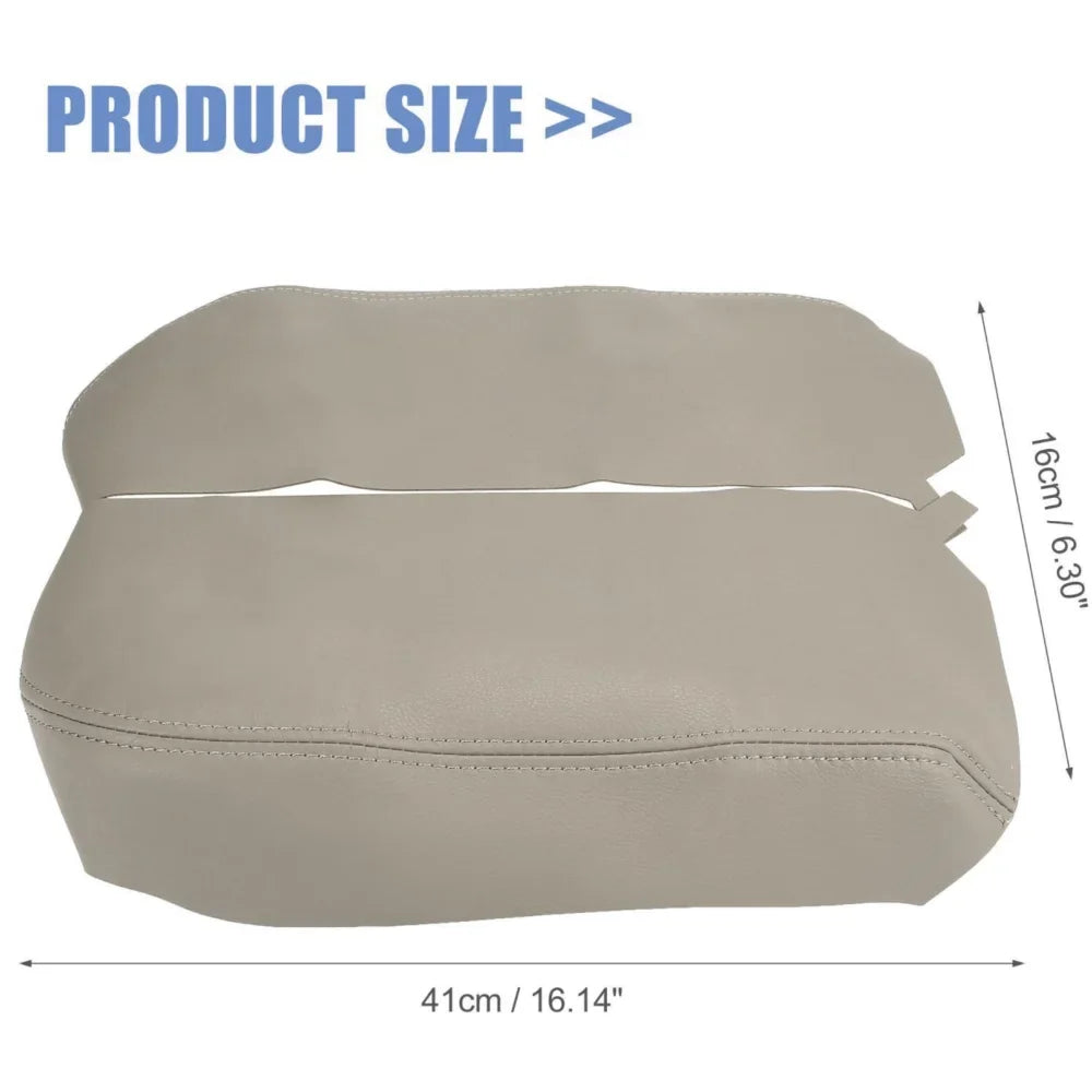 Teledu 1 Pair Car Center Console Lid Armrest Wrap or For 07-13 MDX Base Beige