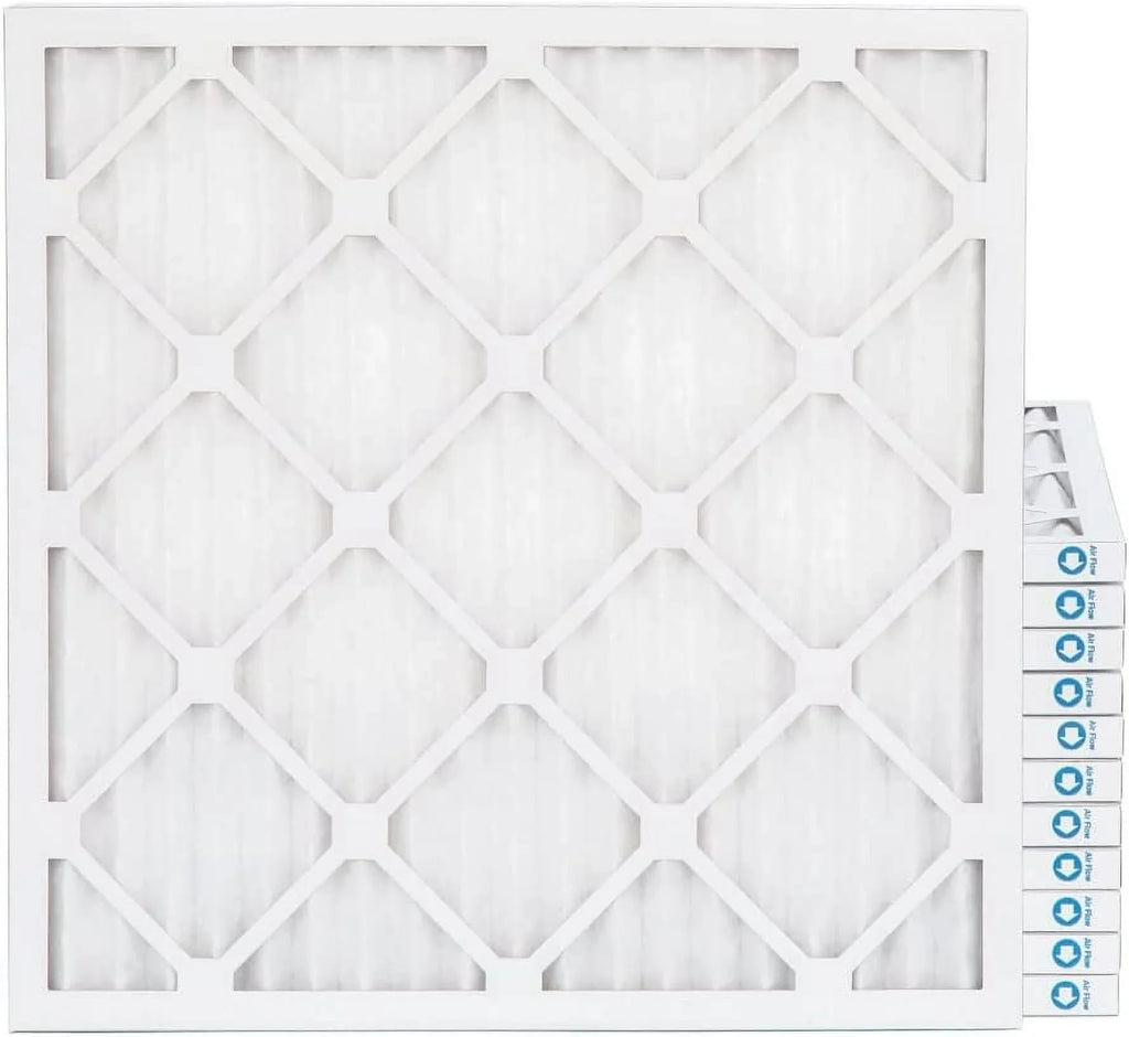 25X25x1 MERV 8 Pleated HV Furne Air Filters. Case Of 12. Ext Size: 24-1/2 X 24-1/2 X 3/4