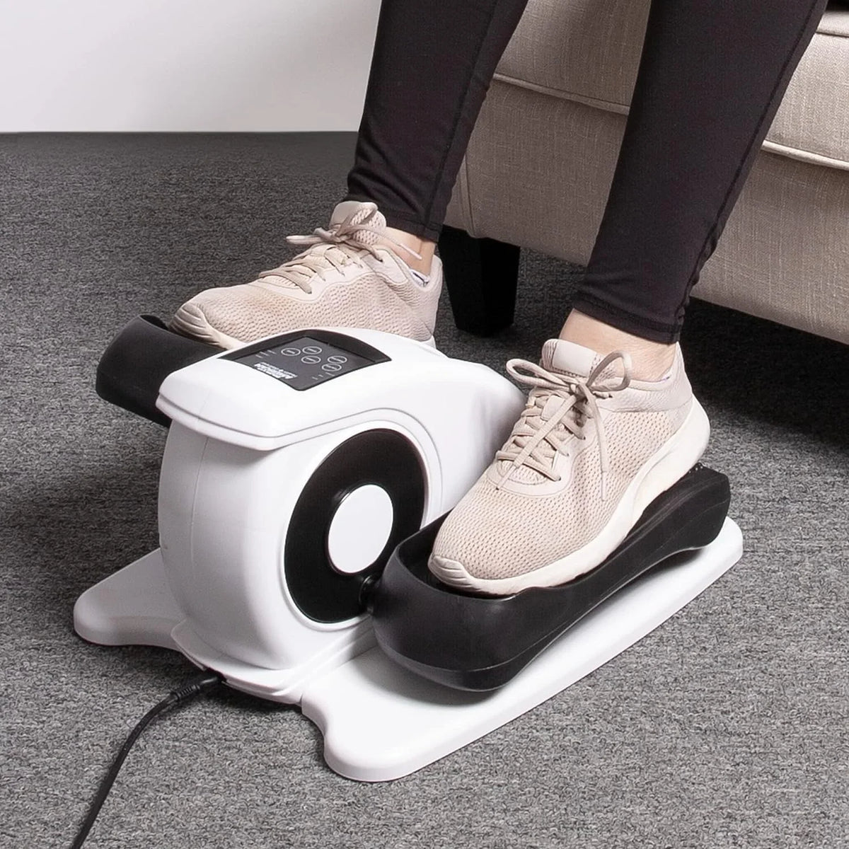 North n Health + Wellness Portable Elliptical Exercise, Gray, 2 Piece Set (ZB8293)