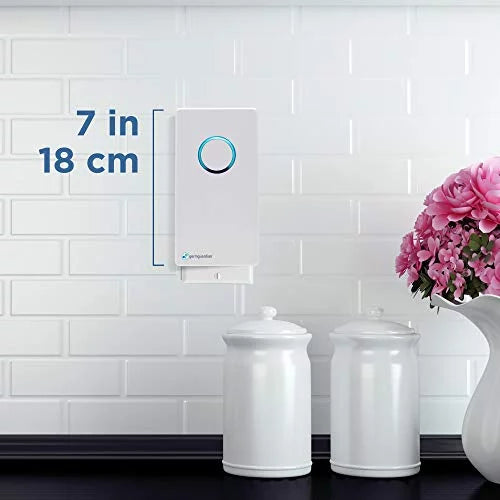GermGuardian GG1100W Elite Pluggable UV-C Sanitizer and Deodorizer, Kills Germs, Freshens Air and Reduces Odors from Pets, Smoke, Mold, Cooking and Laundry, Germ Guardian Air Purifier