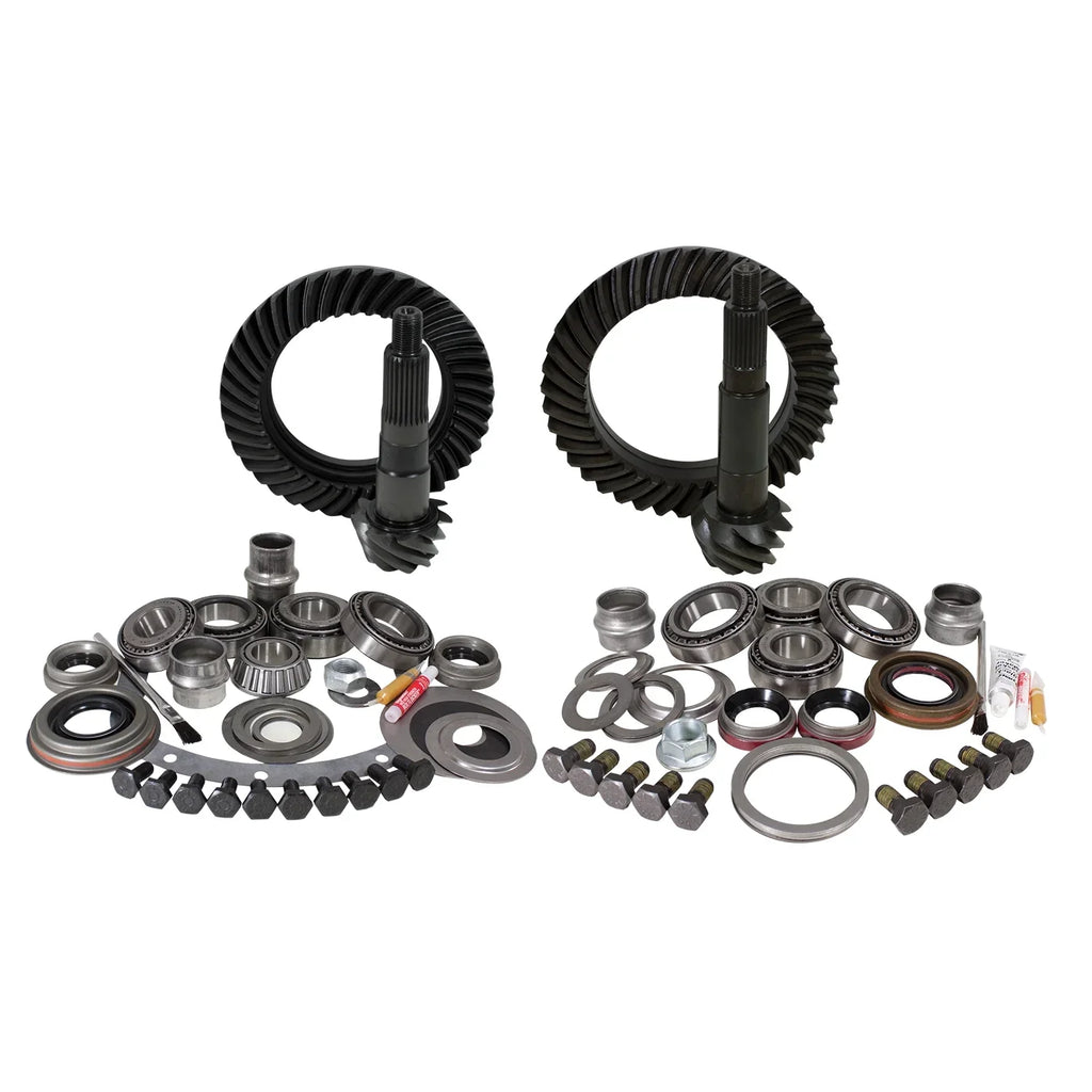 Standard Gear & Install Kit, Jeep XJ & YJ, D30 front & Model 35 rear, 4.56