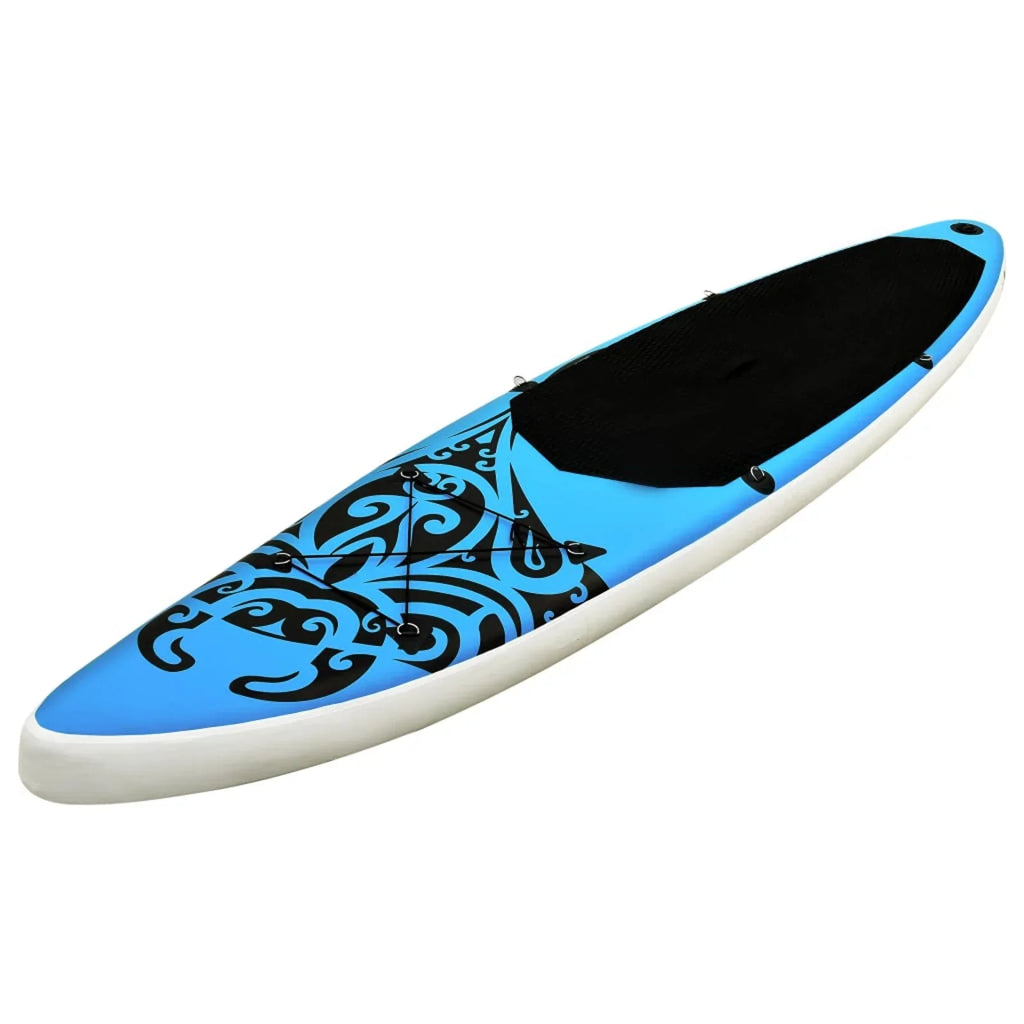 Walmeck Inflatable Paddleboard Set 120.1"x29.9"x5.9" Blue