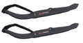 Pair of Black C&A Pro MTX 8" Snowmobile Mountain/Trail Skis W/Black C&A Loops