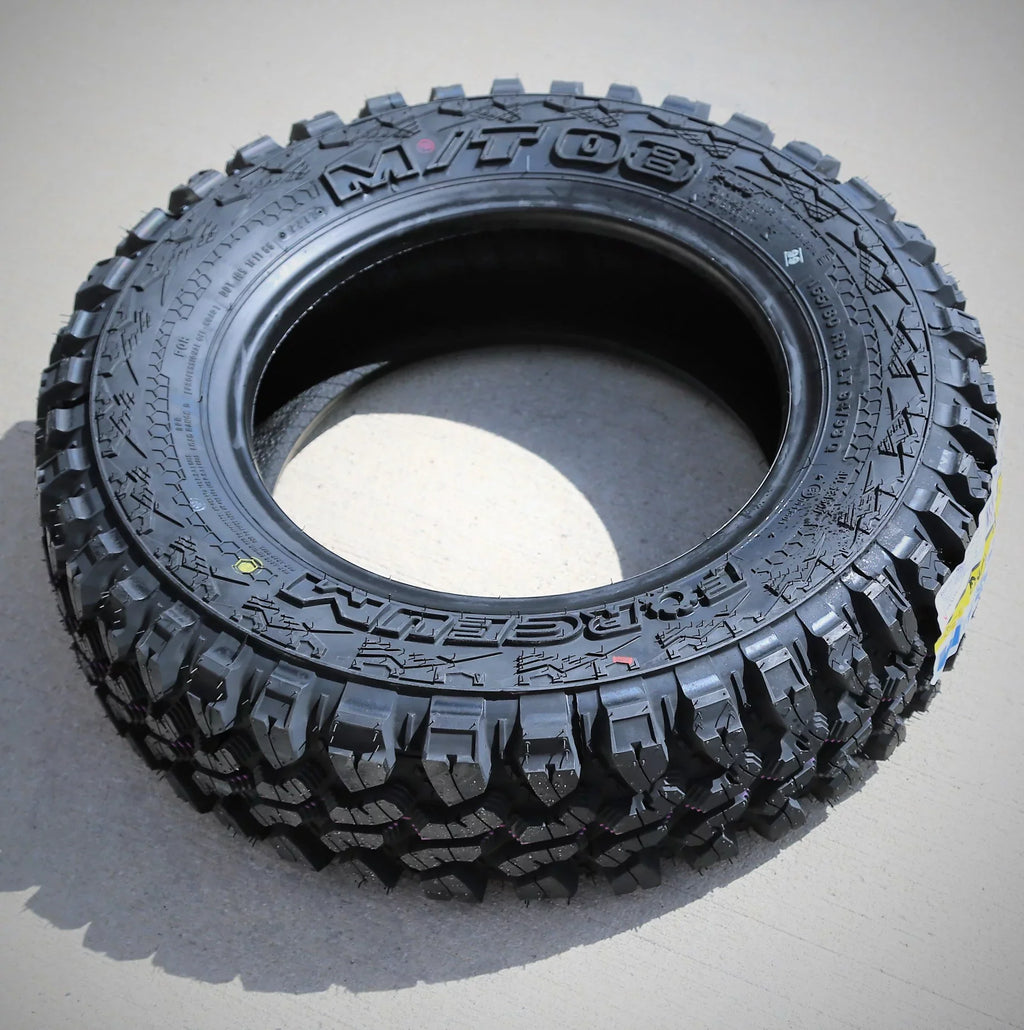 Set of 4 (FOUR) Forceum M/T 08 Plus LT 165/80R13 Load D (8 Ply) MT Mud Tires Fits: 1980 Mazda RX-7 GS, 1981-82 Mazda RX-7 GSL
