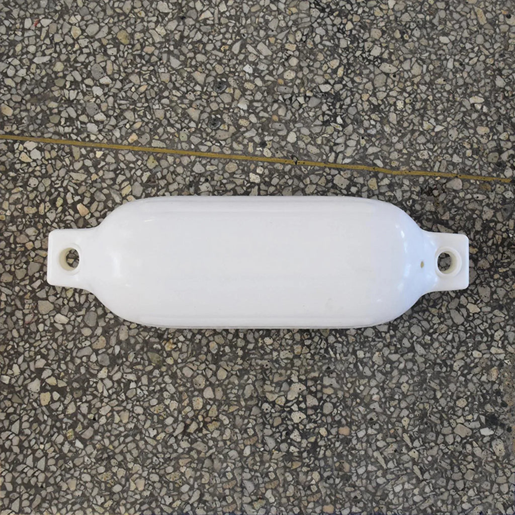 Vessel Ribbed Inflatable Craft Bumpers for Bass Craft Fishing Vessel White