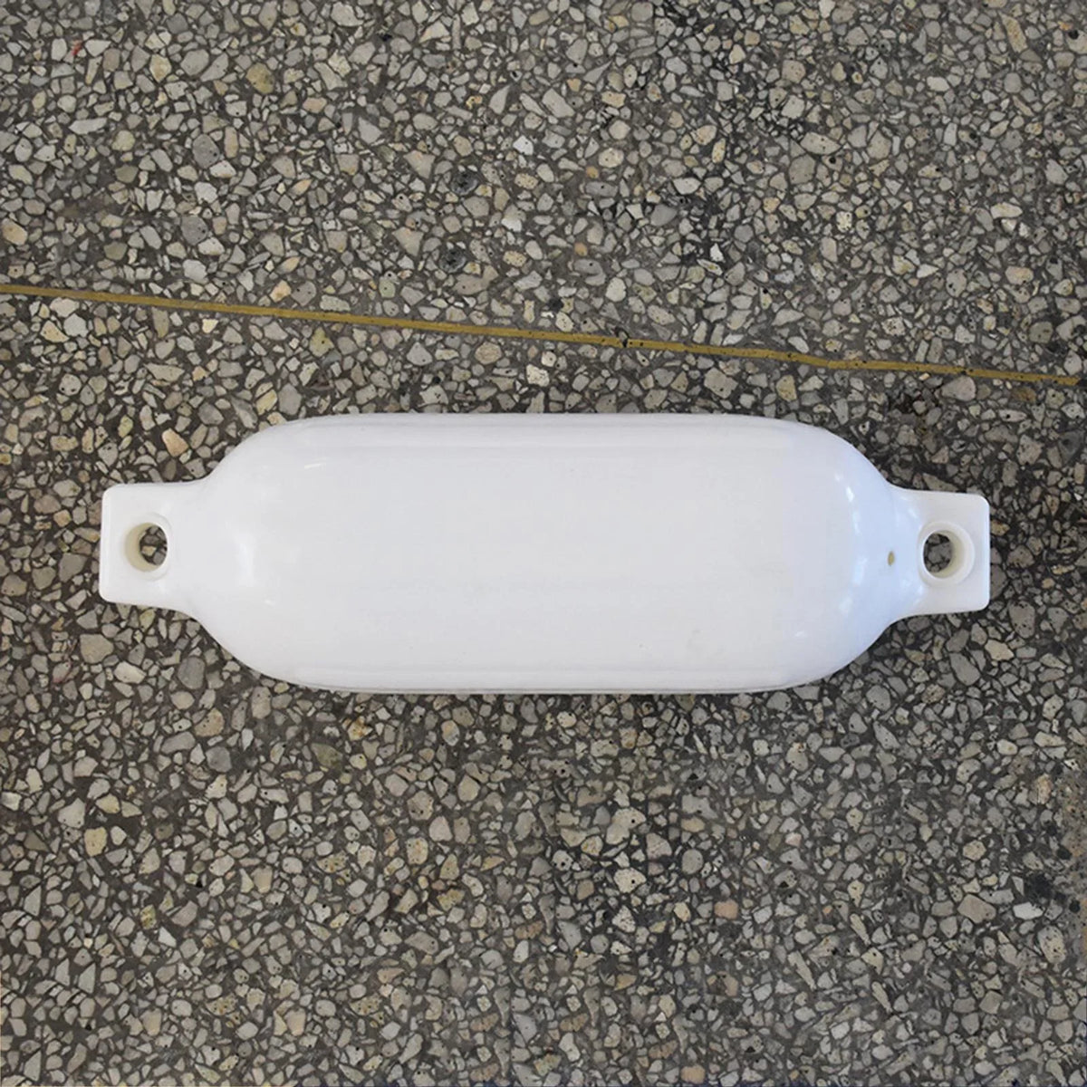 Vessel Ribbed Inflatable Craft Bumpers for Bass Craft Fishing Vessel White