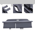 Wuzstar Retractable Cargo Wrap Rear Trunk Area Privacy Security Shield Shade Wrap for Jeep Cherokee 2019-2021,Black