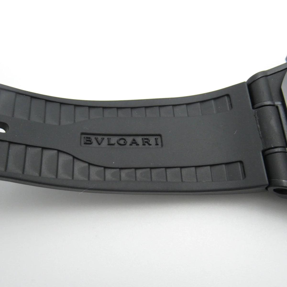 Pre-Owned BVLGARI Diagono Magnesium Chrono Wrist Watch watch Wrist Watch DG42SMCCH Mechanical Automatic Black Rubber belt mag DG42SMCCH (Good)