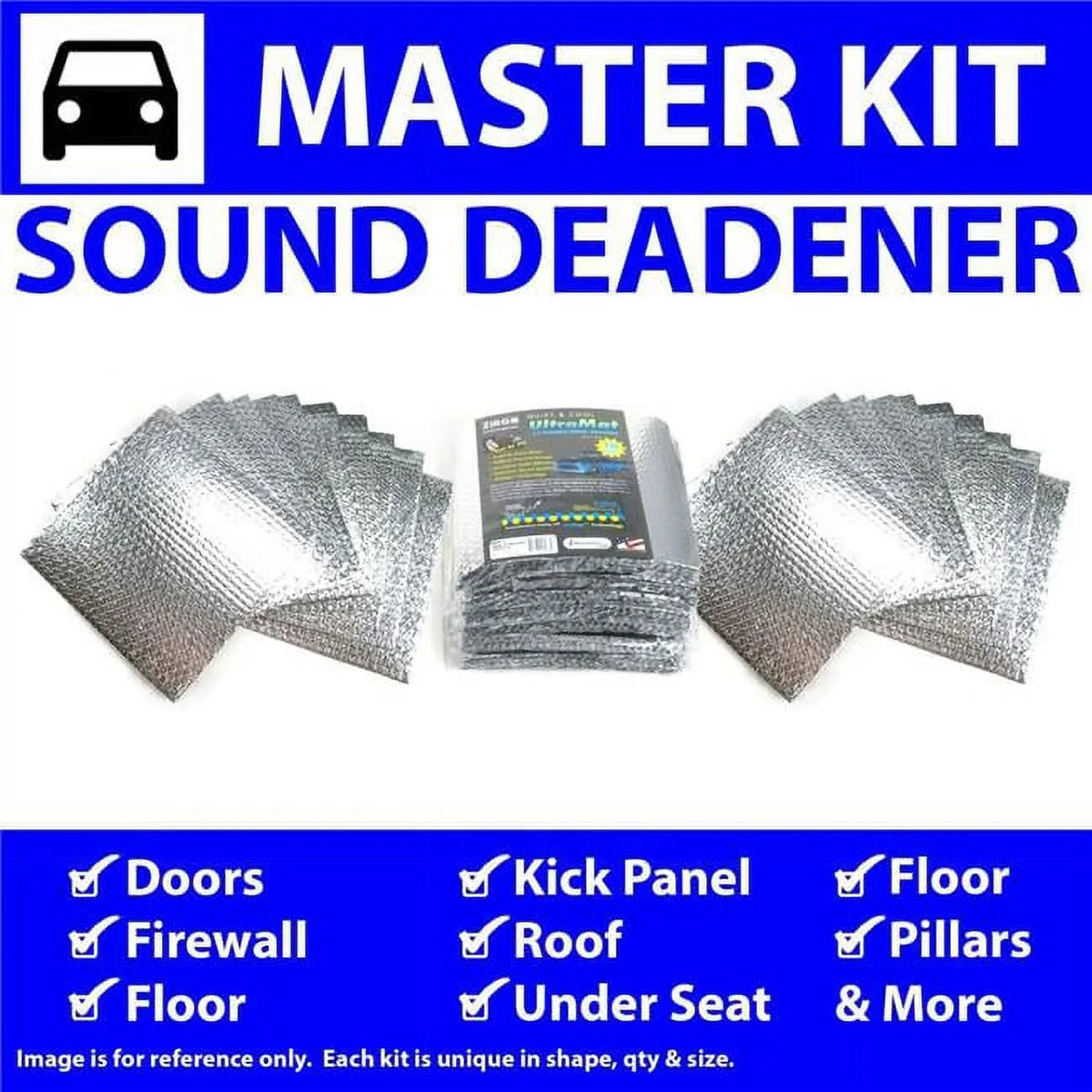 Zirgo High Performance Cooling Products 13311cm2 Heat & Sound Deadener for Ford Escape Master Kit