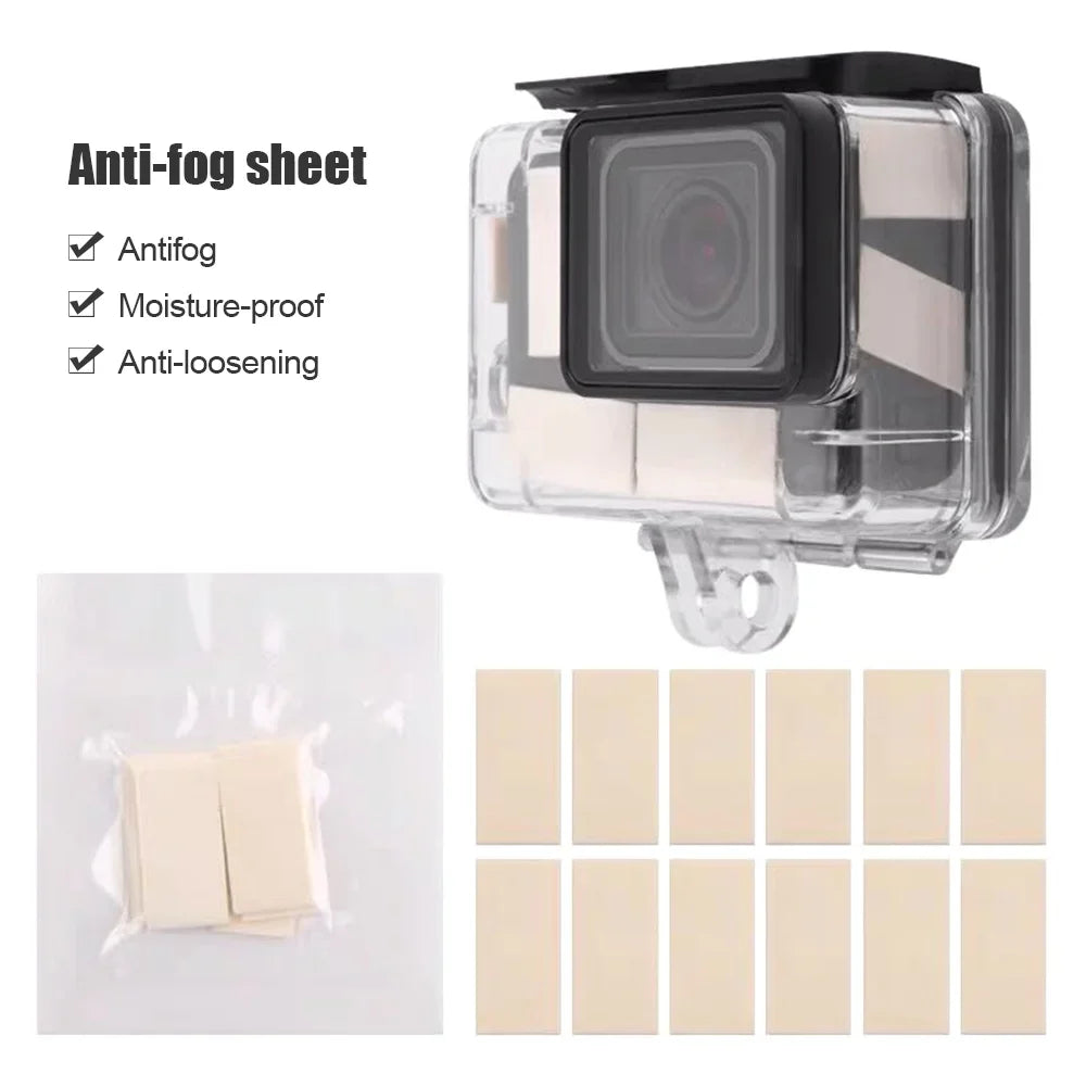 OWSOO Protective Case for Camera, Compatible, Waterproof Kit, Silicone Protectors, Tempered Glasses, Filters, Fog Plates