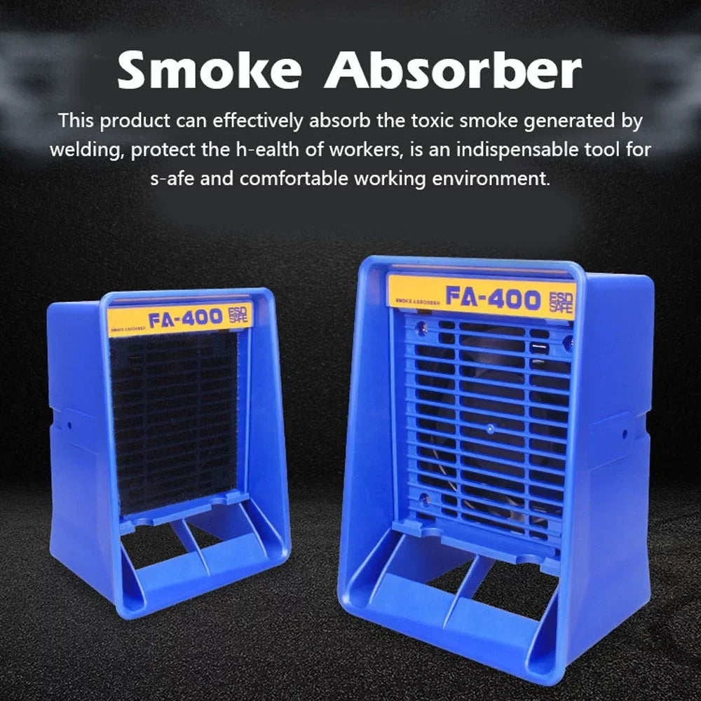 Pinnaco FA-400 Solder Iron Smoke Absorber Fume Extractor Ventilator for Soldering Workbench