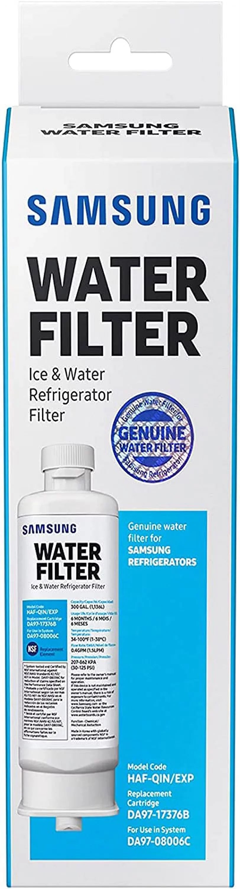 Replacement for DA97-17376B, DA97-08006C, HAF-QIN, HAF-QIN/EXP Refrigerator Water Filter-3 PACK