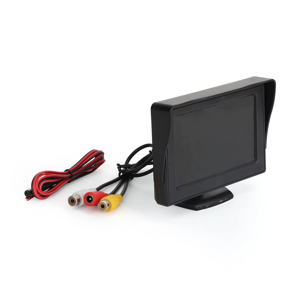 4.3" TFT LCD Car MonitorRear View HD Camera Display Reverse Monitor NTSC PAL