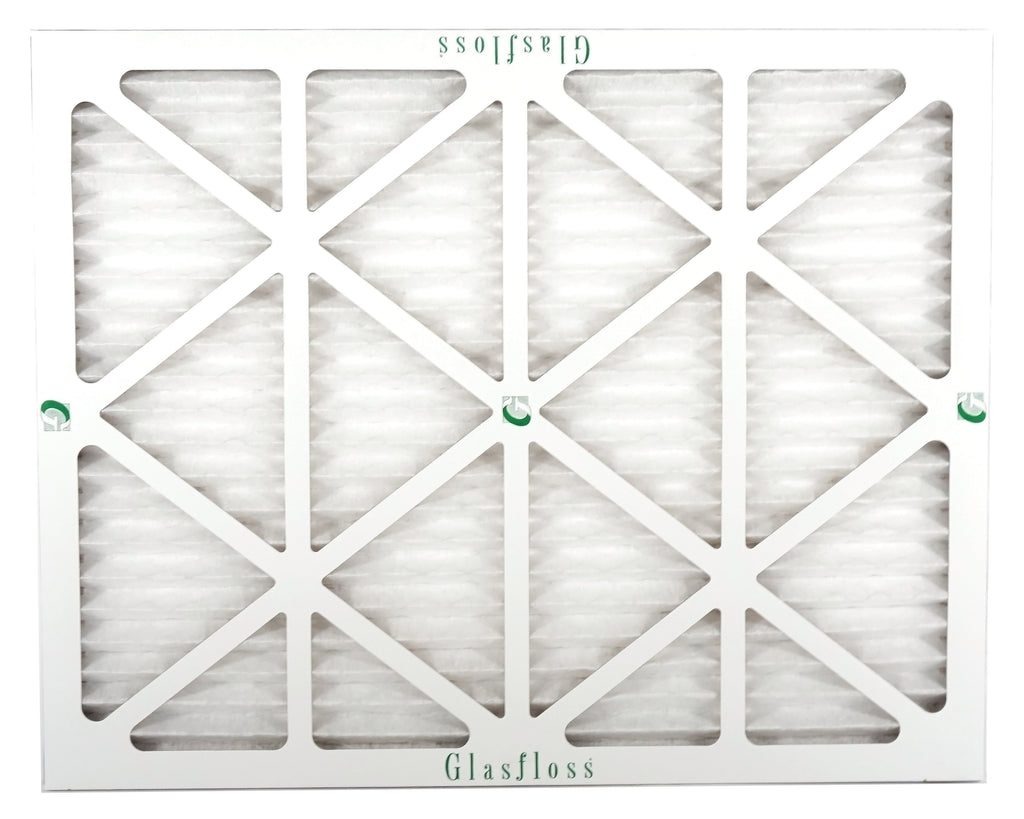 Glasfloss 22x28x1 - MERV 10 -Qty:6 - Furnace Air Filter - Made in (Actual Size: 21.5 x 27.5x7/8 inch)