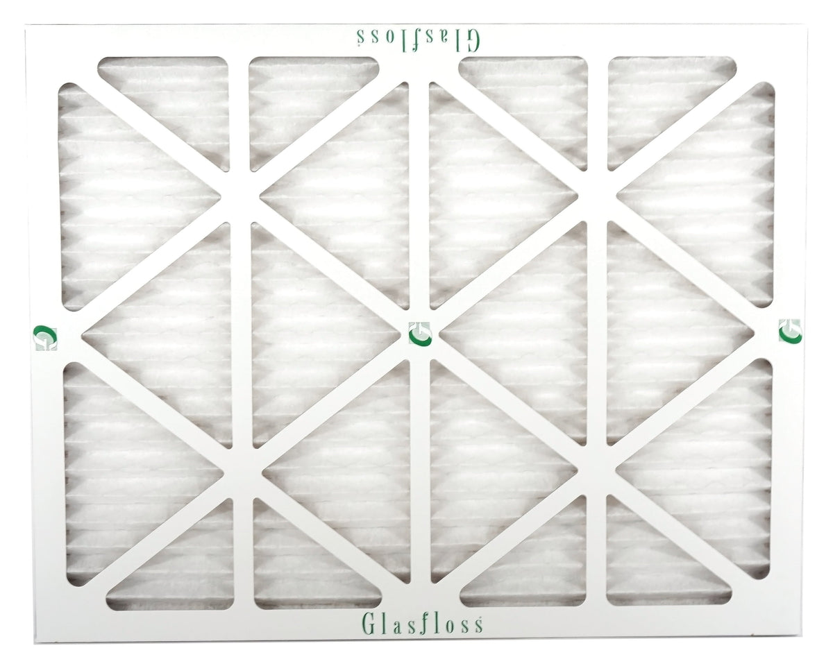 Glasfloss 22x28x1 - MERV 10 -Qty:6 - Furnace Air Filter - Made in (Actual Size: 21.5 x 27.5x7/8 inch)