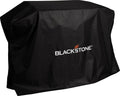 Water Resistant, Weather Resistant, Heavy Duty 600D Polyester Flat Top Gas Grill Shield with Cinch Straps, Black