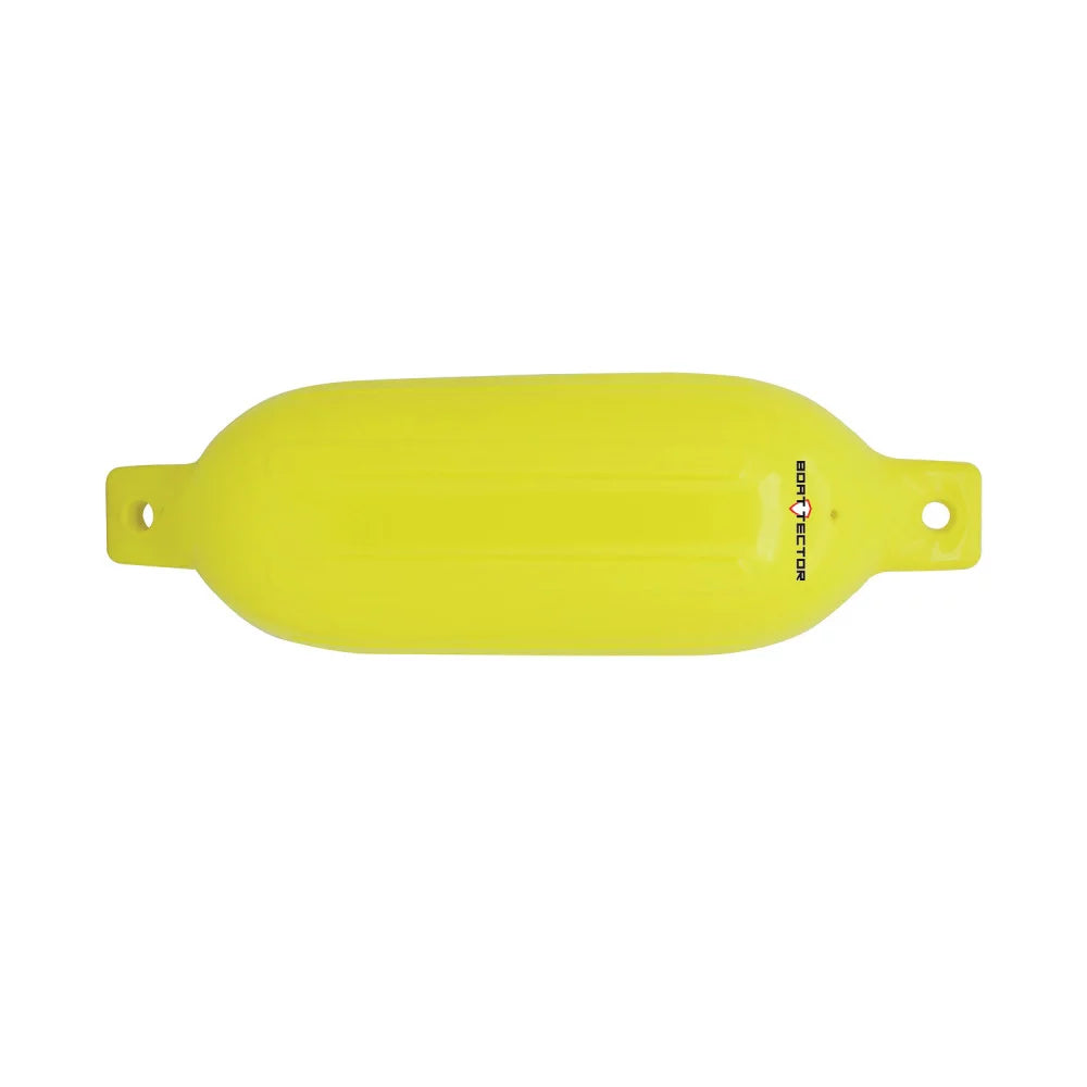 Extreme Max 3006.7599 Craft Inflatable Fender Value 2-Pack - 6.5" x 22", Neon Yellow