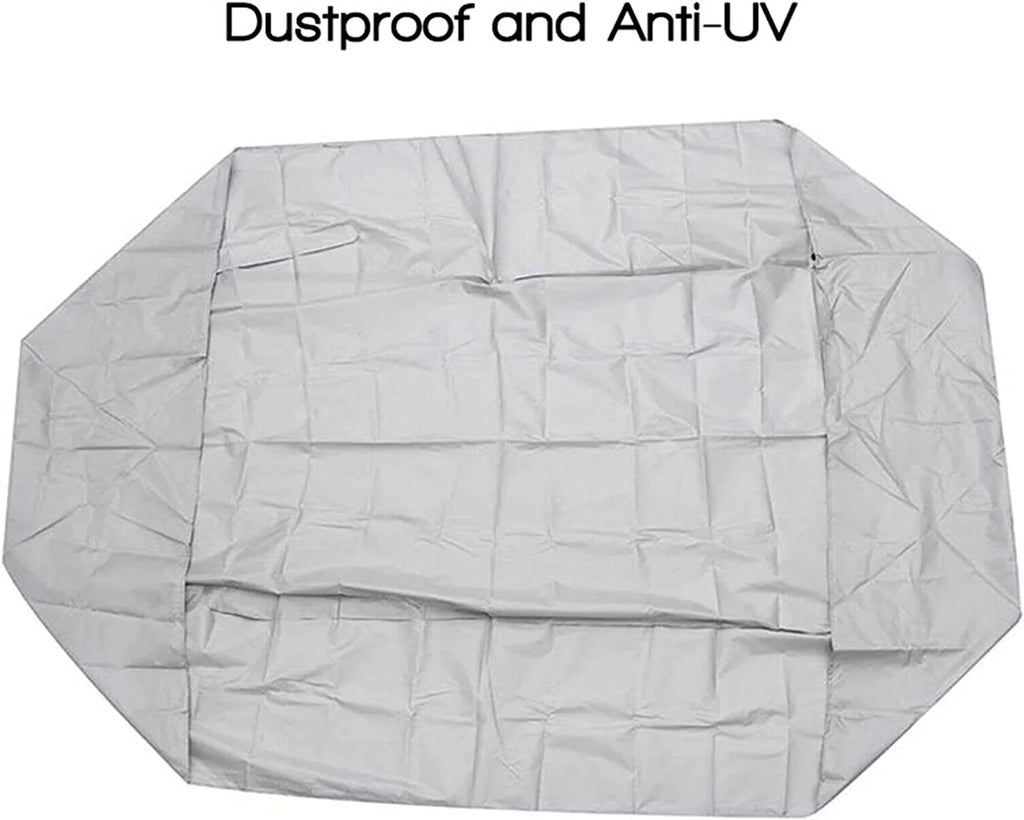 Miumaeov Inflatable Heavy-Duty Waterproof and UV-Resistant Marine Grade Polyester for V-Shaped Hull Professional Type Fishing Vessel Speed Craft Bass Vessel
