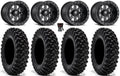 Fuel Maverick Bdlk 15" Wheels Mi (4+3) 32" Warrior XT Tires Sportsman RZR Ranger