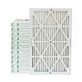 16 X 25 X 2 - MERV 10 GLASFLOSS PLEATED AIR FILTER ZL SERIES 12-Pack