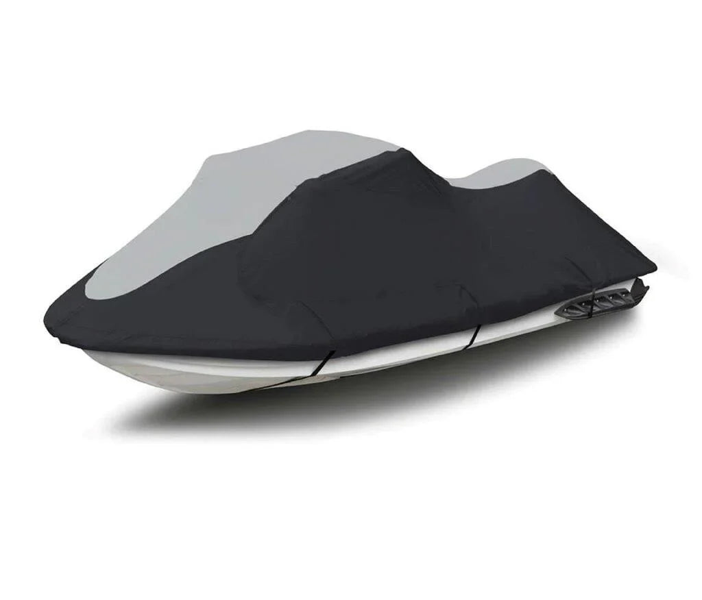 SUPER HEAVY-DUTY TOP OF THE LINE JETSKI Wrap Compatible for Yamaha Jet Ski PWC Trailerable Shield Black/Grey Wave Venture 1995-1998