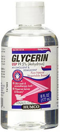 5 Pack - Humco Glycerin Skin Protectant USP 99.5% 6oz Each