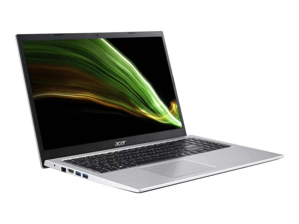 Acer Aspire 3 A315-58 - Intel Core i7 - 1165G7 / up to 4.7 GHz - Win 11 Home - Intel Iris Xe Graphics - 8 GB RAM - 512 GB SSD - 15.6" TN 1920 x 1080 (Full HD) - 802.11a/b/g/n/ac/ax - pure silver - kbd: US Intl