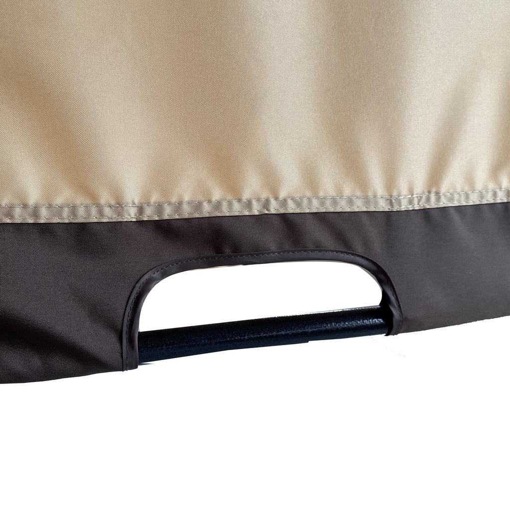 Universal Canopy Protection Replacement for 12x9 Ft Curved Outdoor Pergola Structure