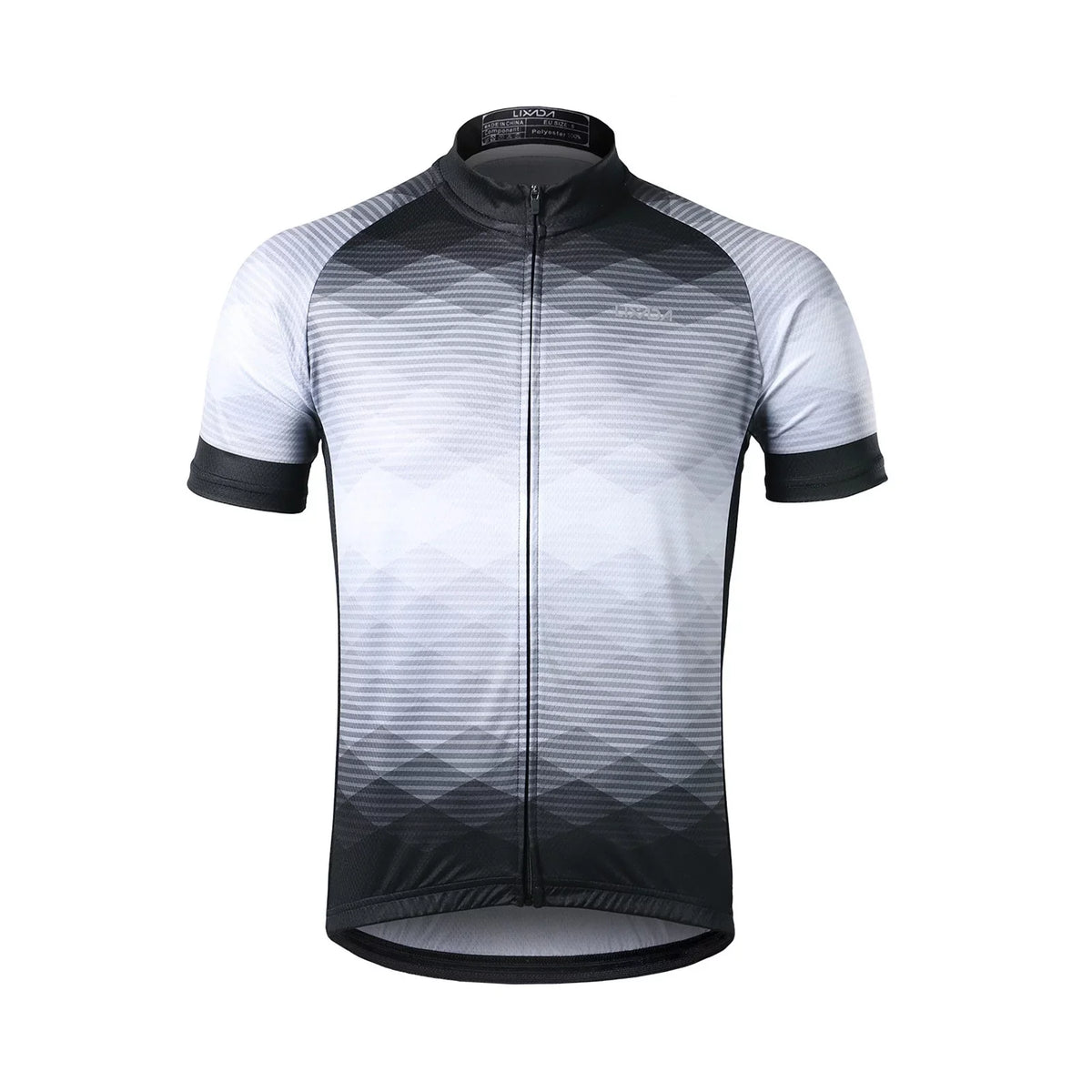 Lixada Men Cycling Jersey Breathable Short Sleeve Bike Shirt and Padded Shorts MTB Bicycle Clothing Suit