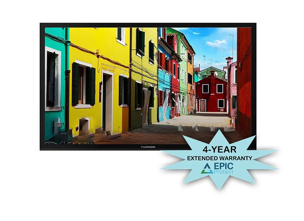 Furrion FDUP55CBS 55" Partial Sun Series Outdoor Weatherproof 4K UHD TV with an Additional 4 Year Shield by Epic Protect (2021)