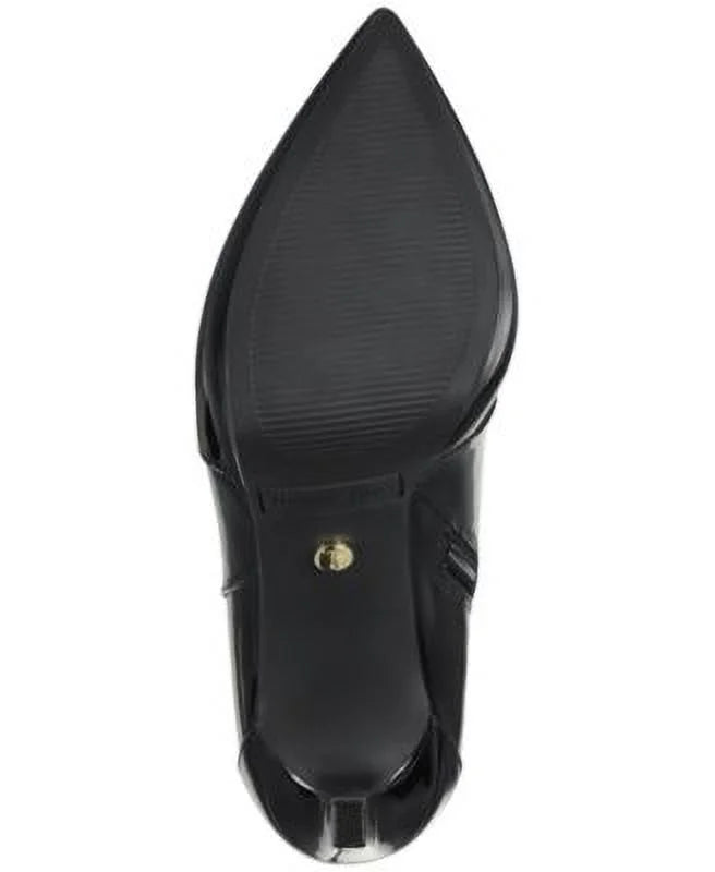 THALIA SODI Womens Black 3/4" Platform Comfort Trixi Pointy Toe Stiletto Zip-Up Dress Boots 5 M