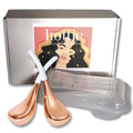 THIS HIPPIE GIRL Hottie Facial Cryo Bars, Ice Globes for Face, Cryo Sticks for Face, Rose Gold Cold Therapy, face care tools
