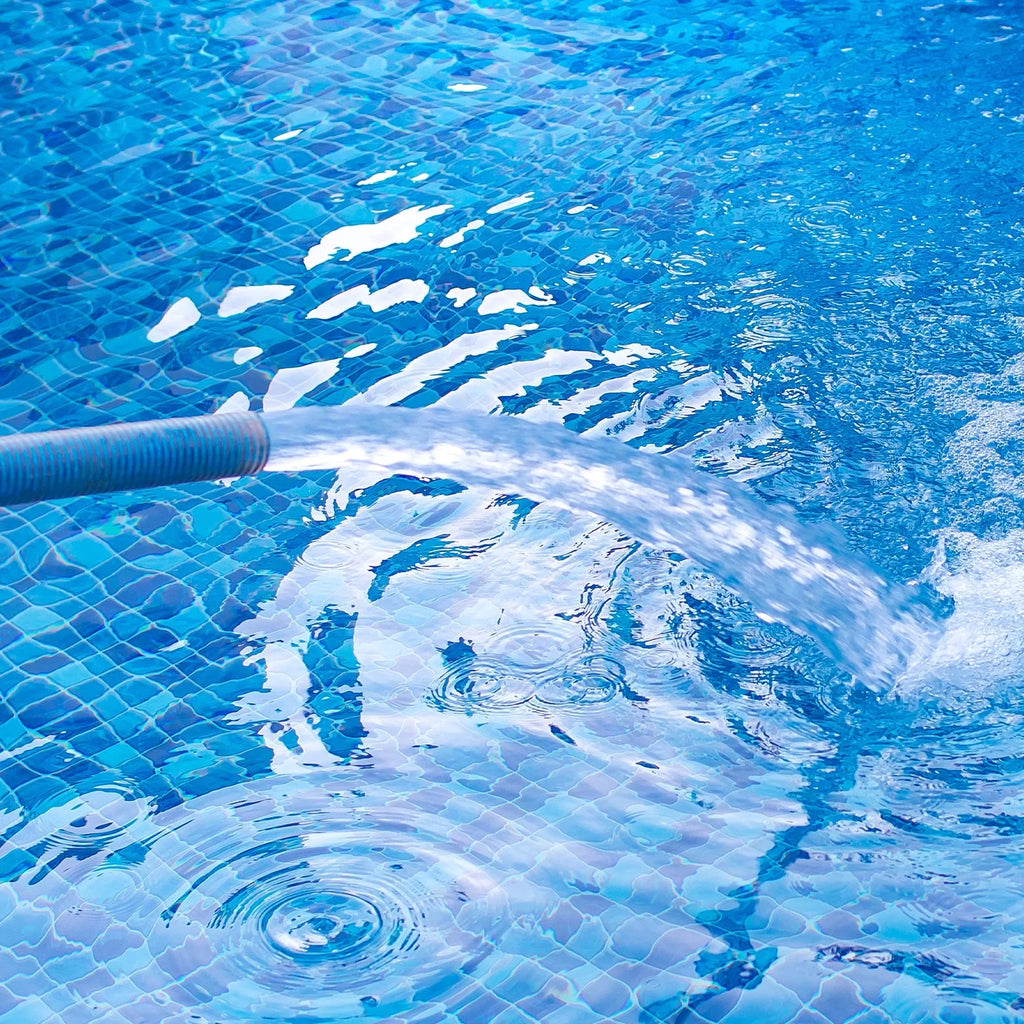 Lightweight Backwash Hose Lay Flat Reinforced Discharge PVC Hose 2" ID 33ft for Swimming Pool
