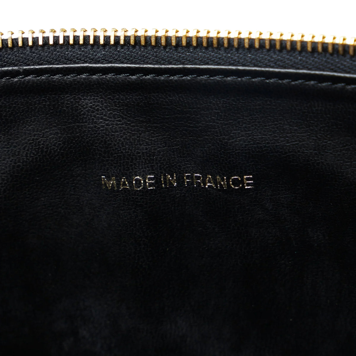 Pre-Owned Authenticated Chanel CC Caviar Vanity Bag Leather Black Unisex (Good)