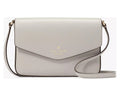 Kate Spade Sadie Envelope Crossbody K7378 PLATINUM GREY
