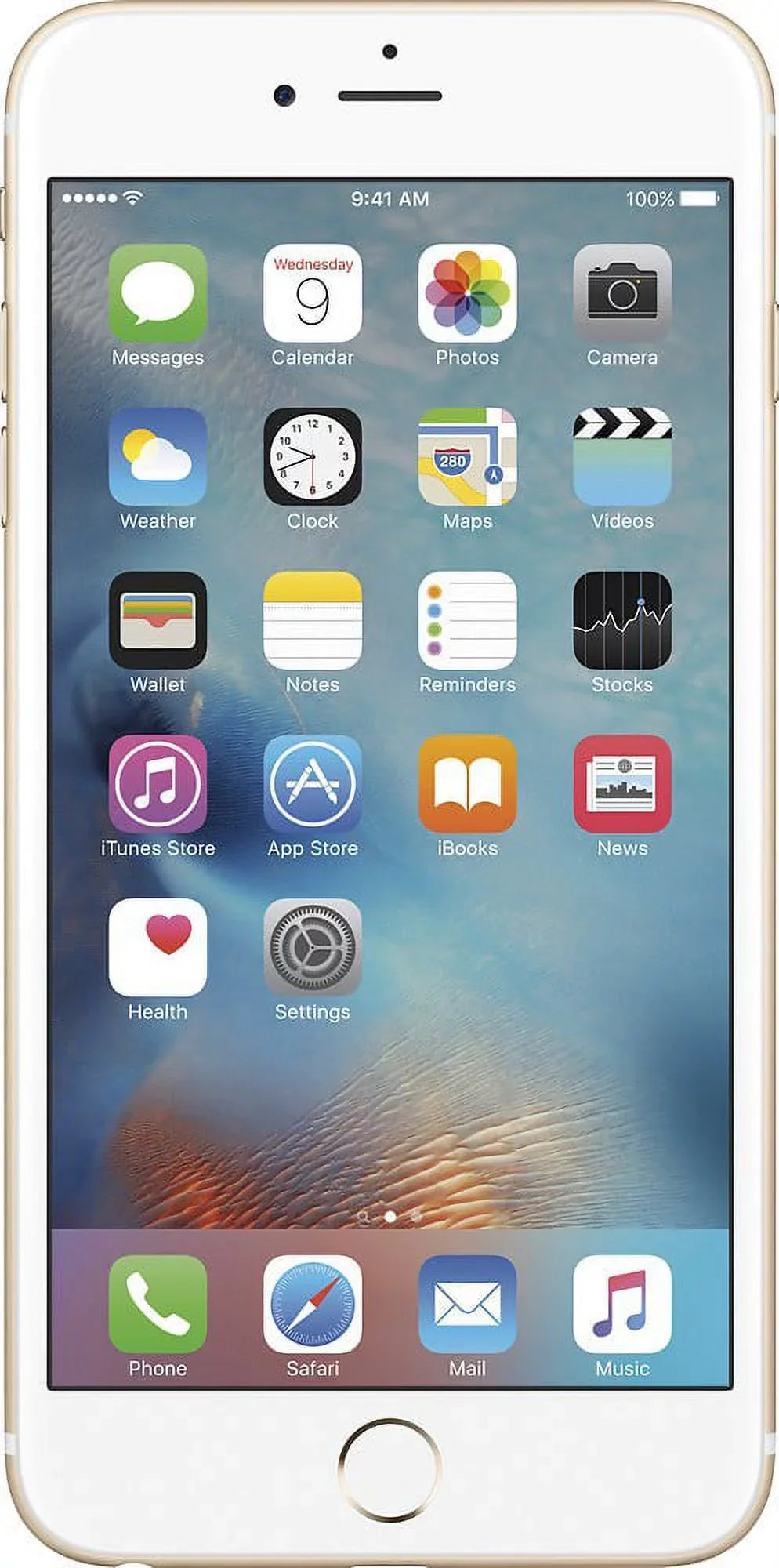 Apple iPhone 6s Plus 128GB Unlocked GSM 4G LTE Dual-Core Phone w/ 12MP Camera - Gold (Used)